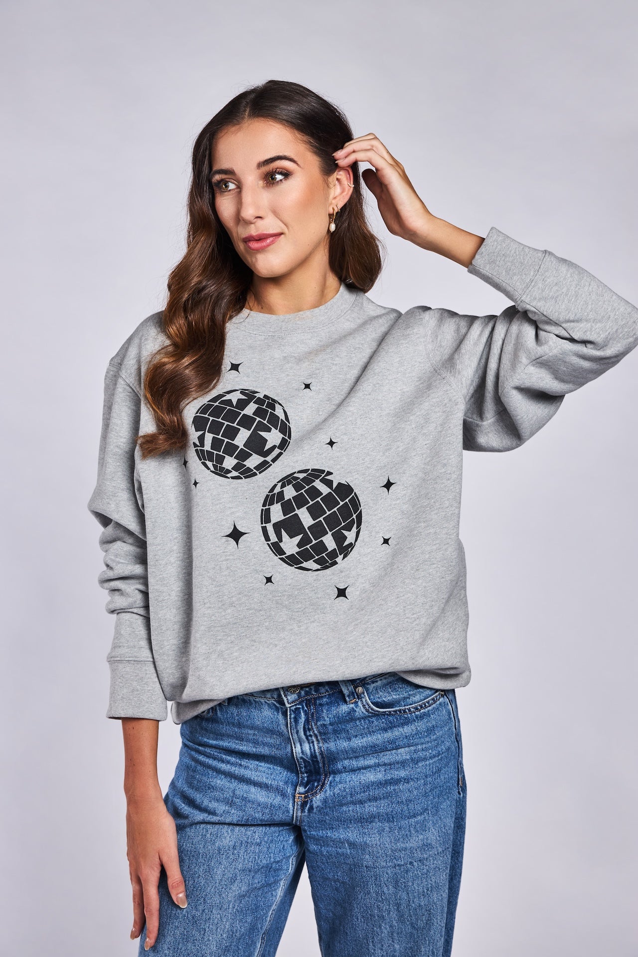 Sivá mikina Lets Dance TV Markíza na žene