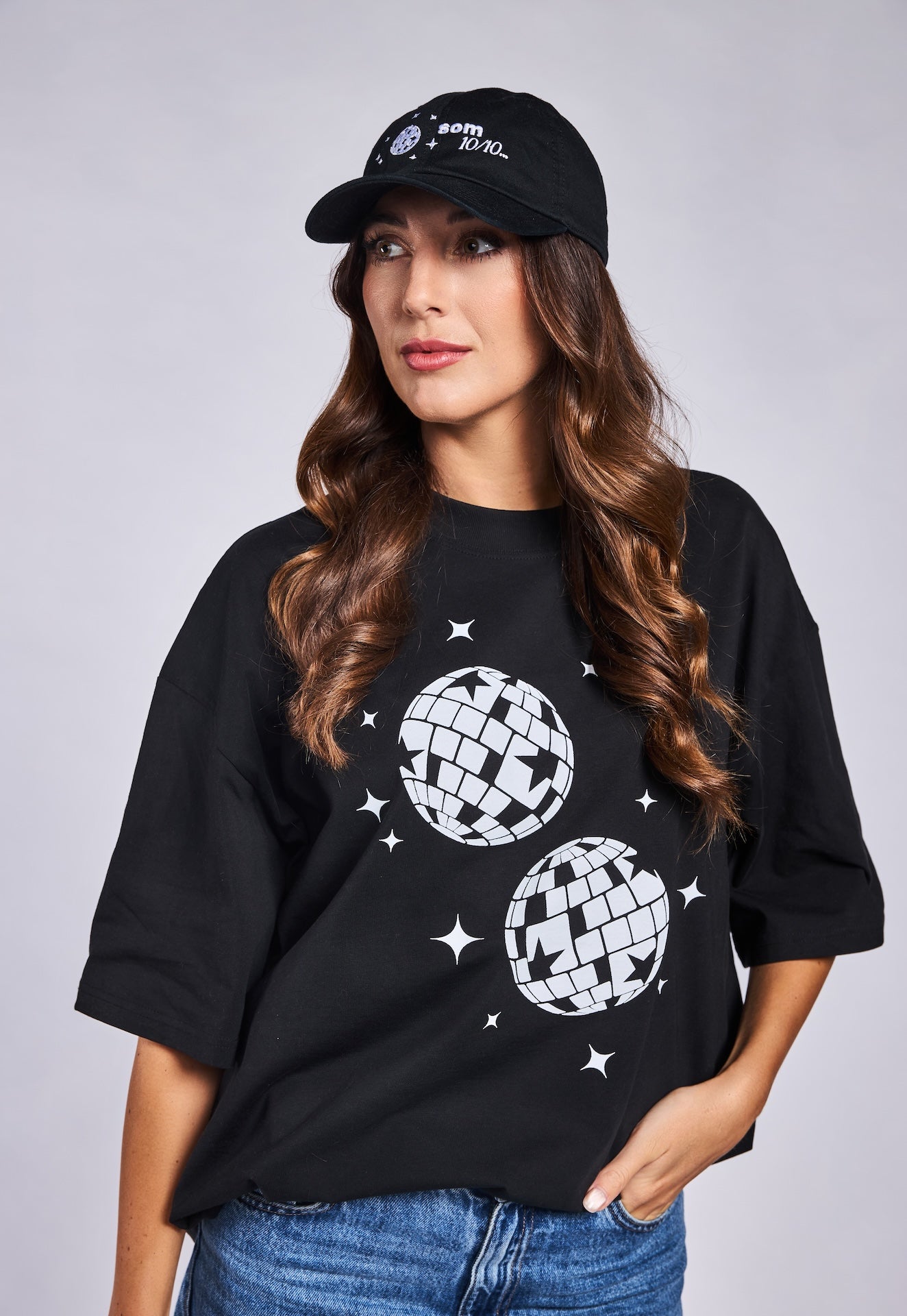 Šiltovka Lets Dance TV Markíza čierna na žene