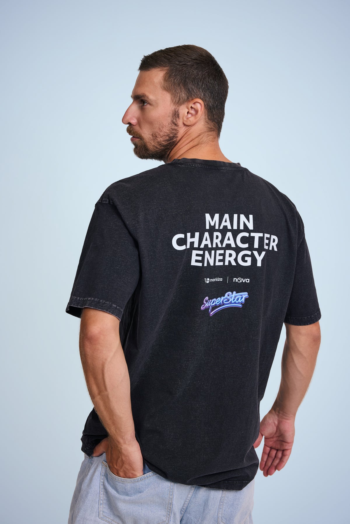 Tričko SuperStar - Main character energy